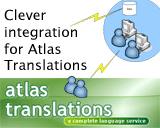 Clever application development and integration for Atlas Translations
